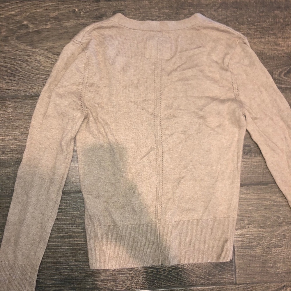 American Eagle Crop Button Down Sweater Size Xs - image 5